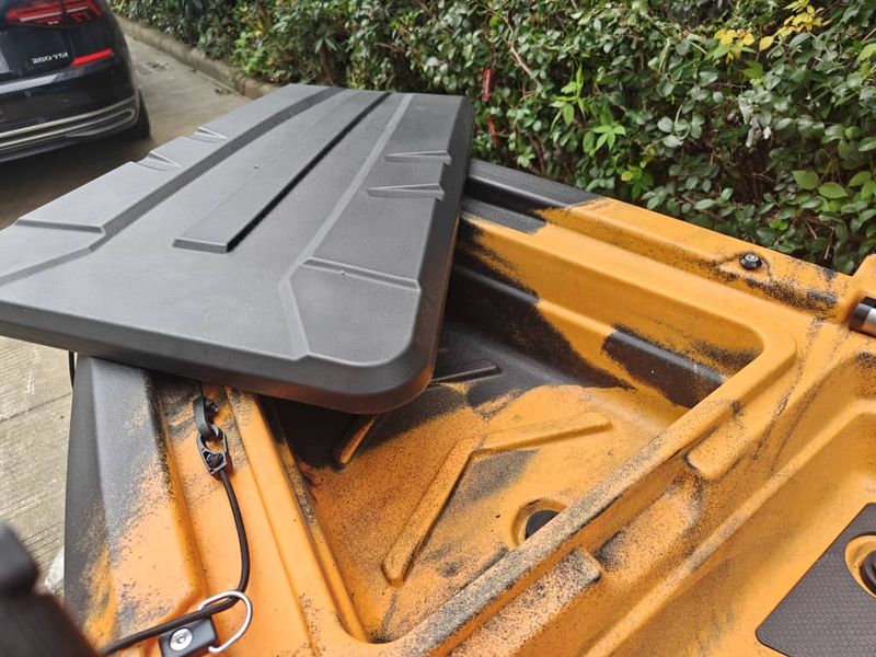 HOLVIK, fiskekajakk, komplett pakke med flap pedal, finner